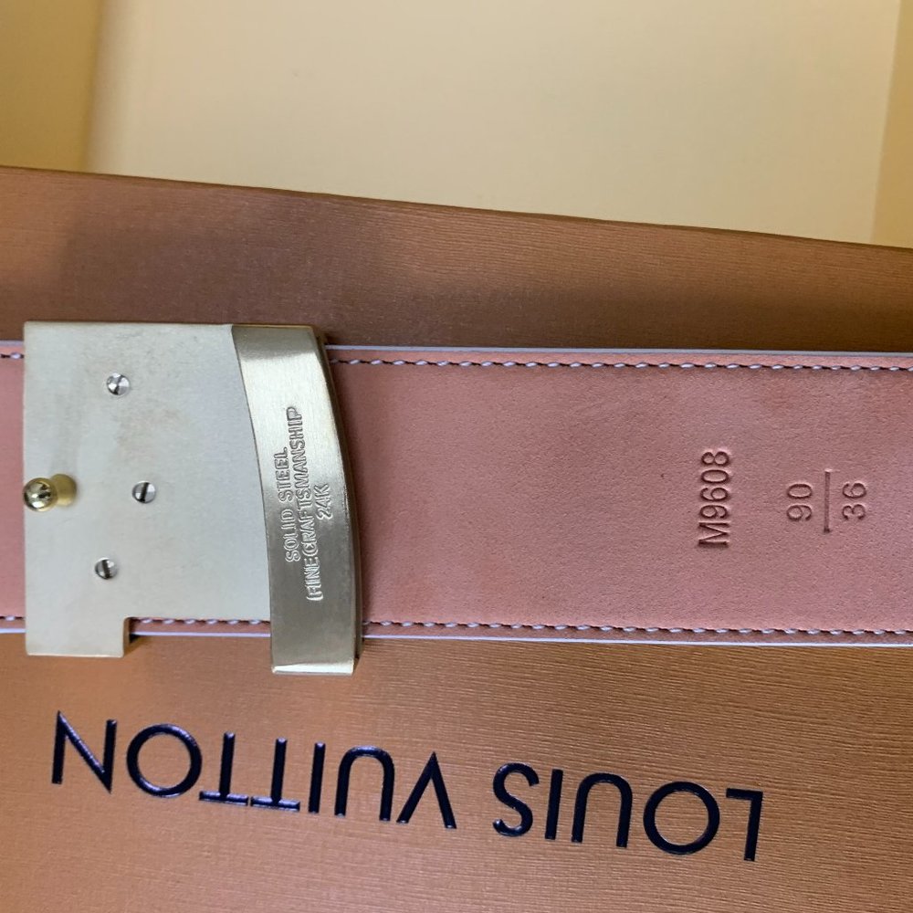 Louis Vuitton Women's Pink Belt - Picture 6 of 6